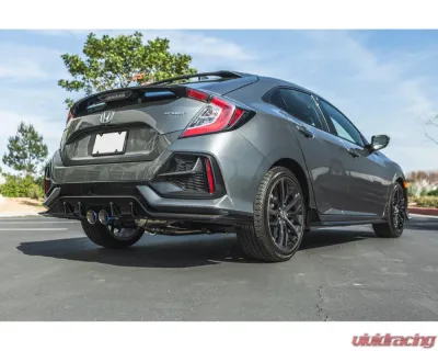 ARK DT-S Stainless Catback Exhaust w/ Polished Tip Honda Civic Sport Hatchback 2017-2021 - SM0604-0116D