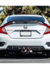 ARK DT-S Stainless Catback Exhaust w/ Polished Tip Honda Civic Sport 2019-2021                                     - SM0607-0119D - Image 4