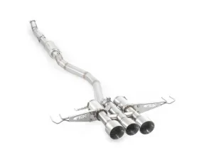 ARK DT-S Stainless Catback Exhaust w/ Polished Tip Honda Civic Type-R 2017-2021
