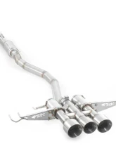 ARK DT-S Stainless Catback Exhaust w/ Polished Tip Honda Civic Type-R 2017-2021                                     - SM0608-0117D - Image 4