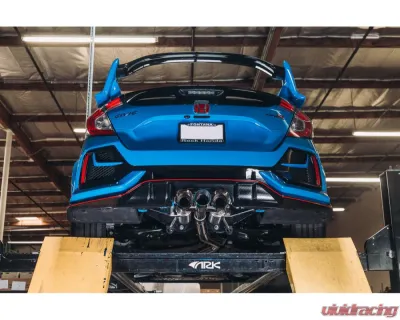 ARK DT-S Stainless Catback Exhaust w/ Burnt Tip Honda Civic Type-R 2017-2021 - SM0608-0217D