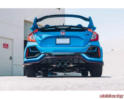 ARK DT-S Stainless Catback Exhaust w/ Burnt Tip Honda Civic Type-R 2017-2021 - SM0608-0217D