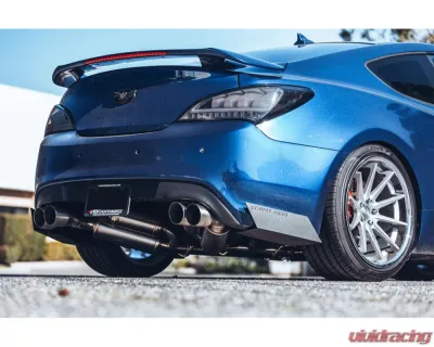 ARK GRIP Stainless Catback Exhaust w/ Polished Tip Hyundai Genesis Coupe 2010-2016 - SM0702-0102G