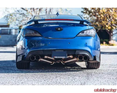ARK GRIP Stainless Catback Exhaust w/ Polished Tip Hyundai Genesis Coupe 2010-2016 - SM0702-0102G