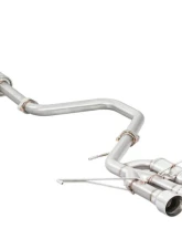 ARK DT-S Stainless Catback Exhaust w/ Polished Tip Hyundai Veloster Turbo 2019+2021                                     - SM0703-0119D - Image 4