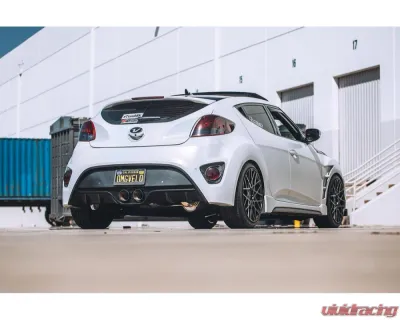 ARK DT-S Stainless Catback Exhaust w/ Polished Tip Hyundai Veloster 2012-2017 - SM0703-0113D