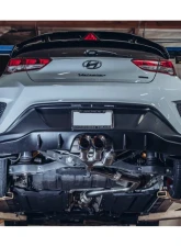 ARK DT-S Stainless Catback Exhaust w/ Polished Tip Hyundai Veloster Turbo 2019+2021                                     - SM0703-0119D - Image 2