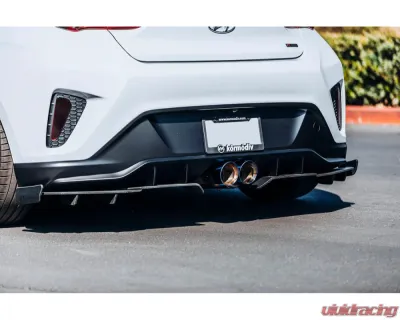 ARK DT-S Stainless Catback Exhaust w/ Polished Tip Hyundai Veloster Turbo 2019+2021 - SM0703-0119D