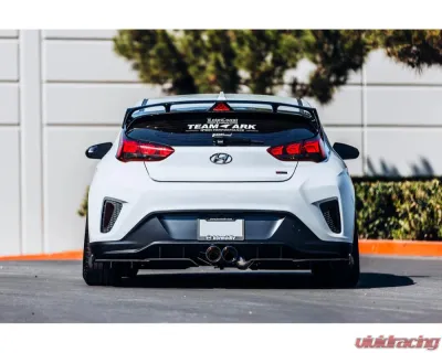 ARK DT-S Stainless Catback Exhaust w/ Polished Tip Hyundai Veloster Turbo 2019+2021 - SM0703-0119D