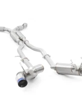ARK GRIP Stainless Catback Exhaust w/ Burnt Tip Nissan 350Z 2003-2008                                     - SM0900-0030G - Image 2