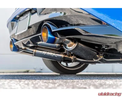 ARK GRIP Stainless Catback Exhaust w/ Polished Tip Nissan Z 2023+ - SM0902-0123G