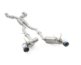 ARK GRIP Stainless Catback Exhaust w/ Burnt Tip Infiniti G35 Coupe 2003-2006