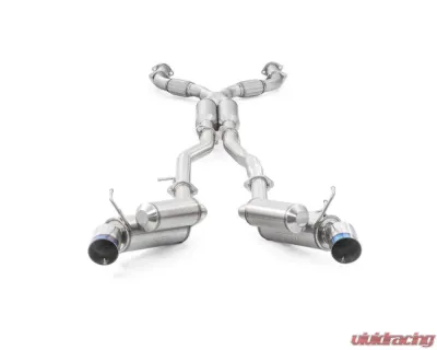 ARK GRIP Stainless Catback Exhaust w/ Burnt Tip Infiniti G35 Coupe 2003-2006 - SM1101-0103G