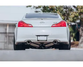 ARK GRIP Stainless Catback Exhaust w/ Tecno Tip Infiniti G37 Coupe 2008-2015