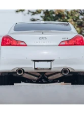 ARK GRIP Stainless Catback Exhaust w/ Tecno Tip Infiniti G37 Coupe 2008-2015                                     - SM1102-0303G - Image 2