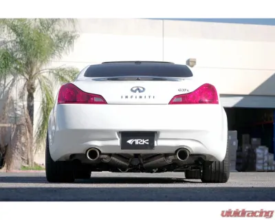 ARK GRIP Stainless Catback Exhaust w/ Polished Tip Infiniti G37 Coupe 2008-2015 - SM1102-0107G