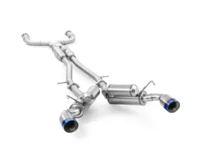 ARK GRIP Stainless Catback Exhaust w/ Burnt Tip Infiniti G37 Coupe AWD 2008-2015