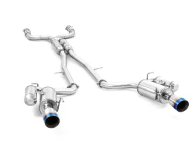 ARK GRIP Stainless Catback Exhaust w/ Burnt Tip Infiniti G35 | G37 2007-2015