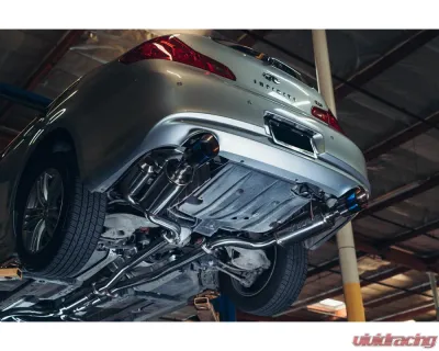 ARK GRIP Stainless Catback Exhaust w/ Polished Tip Infiniti G35 | G37 2007-2015 - SM1103-0107G