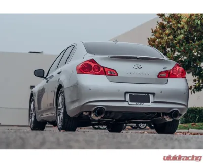 ARK GRIP Stainless Catback Exhaust w/ Polished Tip Infiniti G35 | G37 2007-2015 - SM1103-0107G