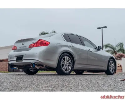 ARK GRIP Stainless Catback Exhaust w/ Polished Tip Infiniti G35 | G37 2007-2015 - SM1103-0107G