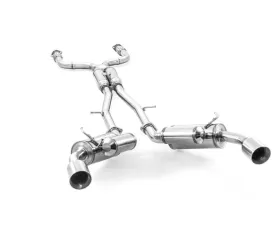 ARK GRIP Stainless Catback Exhaust w/ Polished Tip Infiniti Q50 2014-2015