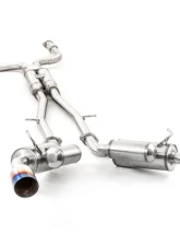ARK GRIP Stainless Catback Exhaust w/ Burnt Tip Infiniti Q50 2014-2015                                     - SM1106-0207G - Image 4