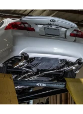 ARK GRiP Stainless Exhaust System w/ Burnt Tip Infiniti M37 | Q70 2011-2019                                     - SM1107-0211G - Image 2