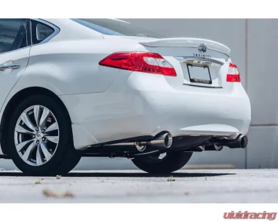 ARK GRiP Stainless Exhaust System w/ Burnt Tip Infiniti M37 | Q70 2011-2019 - SM1107-0211G