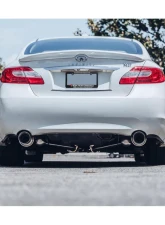 ARK GRiP Stainless Exhaust System w/ Burnt Tip Infiniti M37 | Q70 2011-2019                                     - SM1107-0211G - Image 4