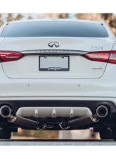 ARK GRIP Stainless Catback Exhaust w/ Polished Tip Infiniti Q50 2014+                                     - SM1130-0107G - Image 3