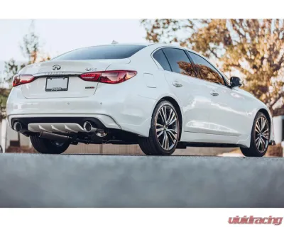 ARK GRIP Stainless Catback Exhaust w/ Polished Tip Infiniti Q50 2014+ - SM1130-0107G
