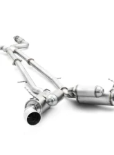 ARK GRIP Stainless Catback Exhaust w/ Polished Tip Infiniti Q60 2017+                                     - SM1160-0116G - Image 4