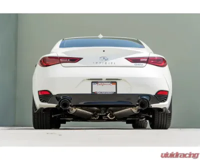 ARK GRIP Stainless Catback Exhaust w/ Polished Tip Infiniti Q60 2017+ - SM1160-0116G