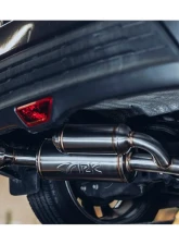 ARK GRIP Stainless Catback Exhaust w/ Polished Tip Scion tC 2011-2013                                     - SM1201-0110G - Image 2