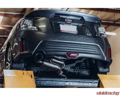 ARK GRIP Stainless Catback Exhaust w/ Polished Tip Scion tC 2011-2013 - SM1201-0110G