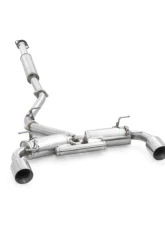 ARK DT-S Stainless Catback Exhaust w/ Polished Tip Scion FR-S | Subaru BRZ | Toyota GT-86 2013+                                     - SM1202-0113D - Image 6