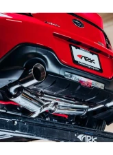 ARK DT-S Stainless Catback Exhaust w/ Polished Tip Scion FR-S | Subaru BRZ | Toyota GT-86 2013+                                     - SM1202-0113D - Image 2