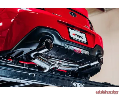 ARK DT-S Stainless Catback Exhaust w/ Polished Tip Scion FR-S | Subaru BRZ | Toyota GT-86 2013+ - SM1202-0113D