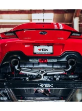 ARK DT-S Stainless Catback Exhaust w/ Polished Tip Scion FR-S | Subaru BRZ | Toyota GT-86 2013+                                     - SM1202-0113D - Image 3