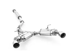 ARK GRIP Stainless Catback Exhaust w/ Polished Tip Toyota GT-86 | Scion FR-S | Subaru BRZ 2013+