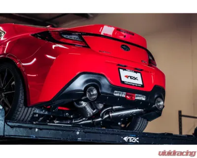 ARK GRIP Stainless Catback Exhaust w/ Polished Tip Toyota GT-86 | Scion FR-S | Subaru BRZ 2013+ - SM1202-0113G