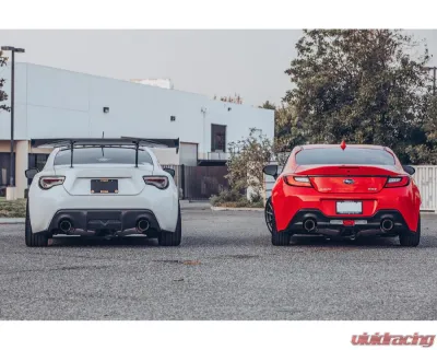 ARK GRIP Stainless Catback Exhaust w/ Polished Tip Toyota GT-86 | Scion FR-S | Subaru BRZ 2013+ - SM1202-0113G