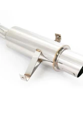 ARK N-II Stainless Catback Exhaust w/ Polished Tip Subaru Impreza WRX | STI 2001-2004                                     - SM1300-0001N - Image 3