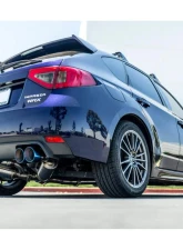 ARK GRIP Stainless Catback Exhaust w/ Polished Tip Subaru WRX | STI 2008-2014                                     - SM1301-0110G - Image 2