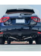 ARK GRIP Stainless Catback Exhaust w/ Polished Tip Subaru WRX | STI 2008-2014                                     - SM1301-0110G - Image 3
