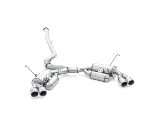 ARK GRIP Stainless Catback Exhaust w/ Polished Tip Subaru WRX | STi 2011-2014