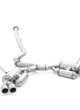 ARK GRIP Stainless Catback Exhaust w/ Polished Tip Subaru WRX | STi 2011-2014                                     - SM1302-0110G - Image 4