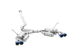 ARK GRIP Stainless Catback Exhaust w/ Burnt Tip Subaru WRX | STi 2011-2014
