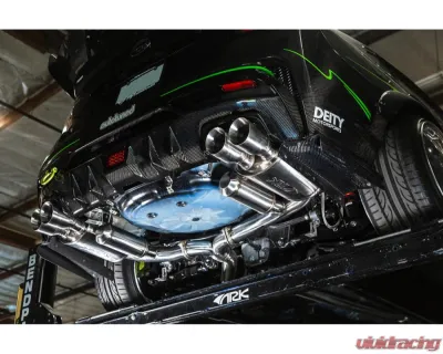 ARK DT-S Stainless Catback Exhaust w/ Polished Tip Subaru WRX | STI 2015-2021 - SM1304-0115D